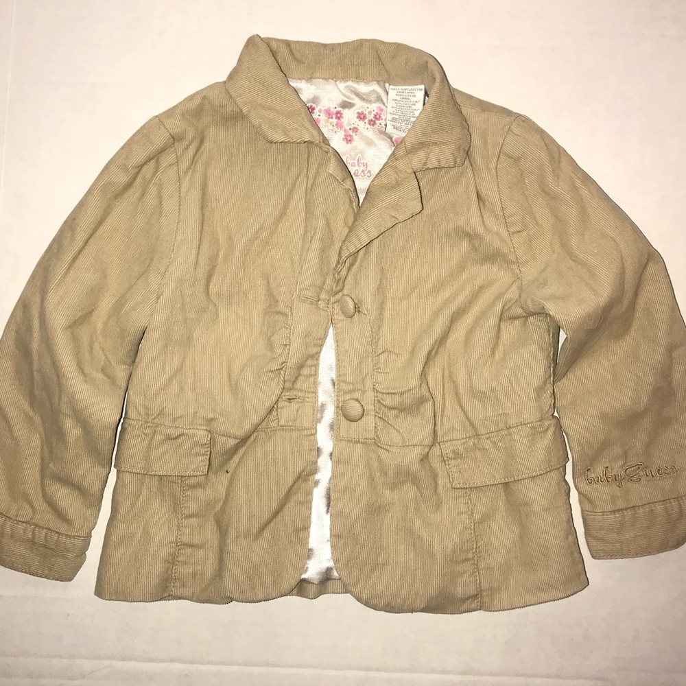 Girls babyGUESS Corduroy Blazer